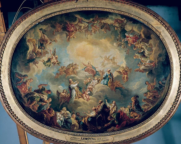 The Glorification of the Virgin, 1731 (oil on canvas)