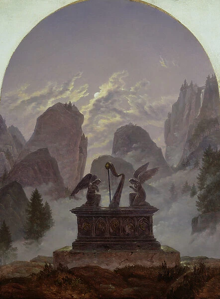 Goethe Monument (oil on canvas)