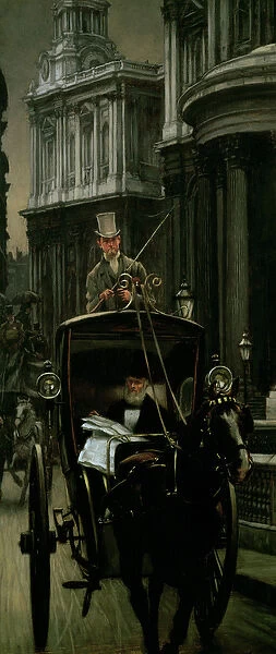 Going to Business (Going to the City), c. 1879 (panel)