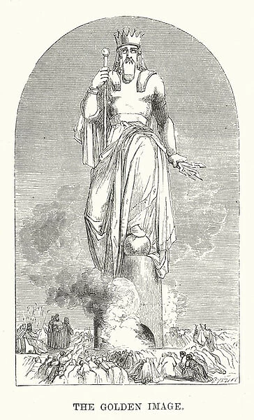 The golden image (engraving)