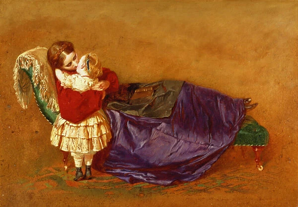 Good Night, 1863 (oil on paper)