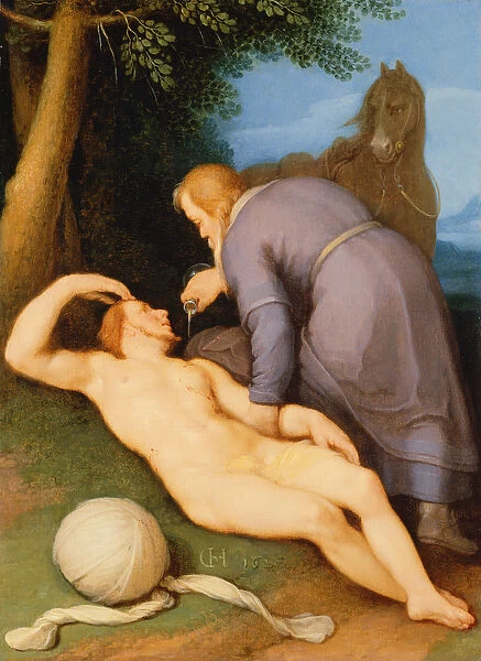 The Good Samaritan, 1627 (panel)
