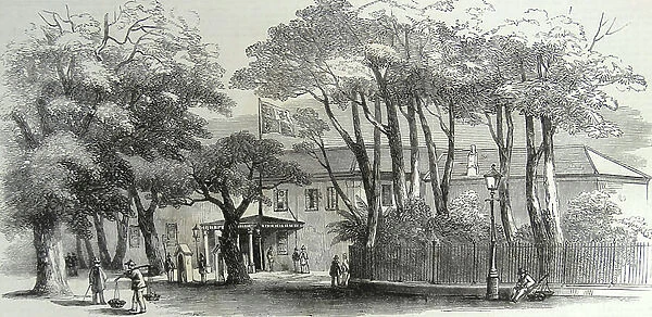 Government House, 1860 (engraving)