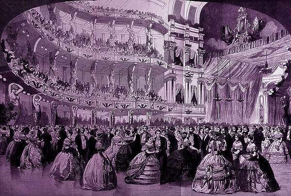 Grand ball given at the academy of music, 1860