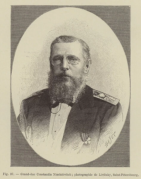 Grand-duc Constantin Nicolaievitch (engraving)