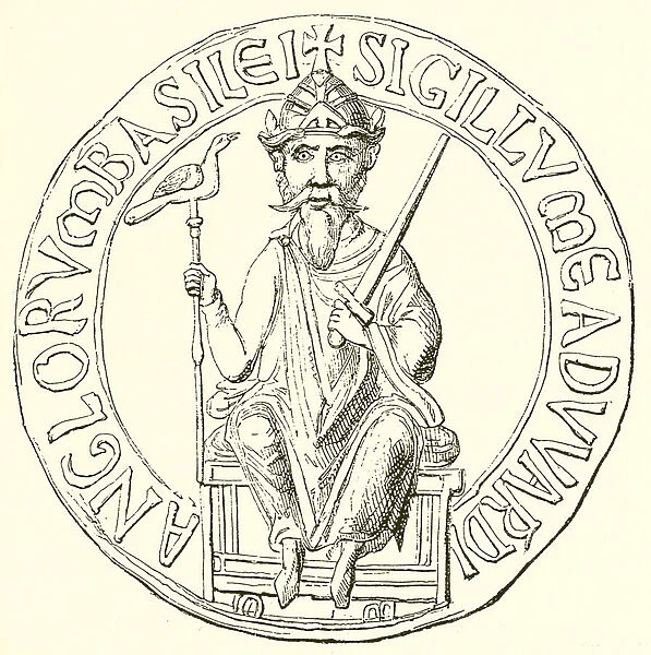 Great Seal of Edward the Confessor (engraving)