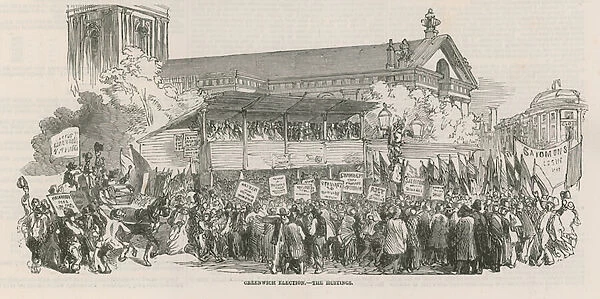 Greenwich Election (engraving)