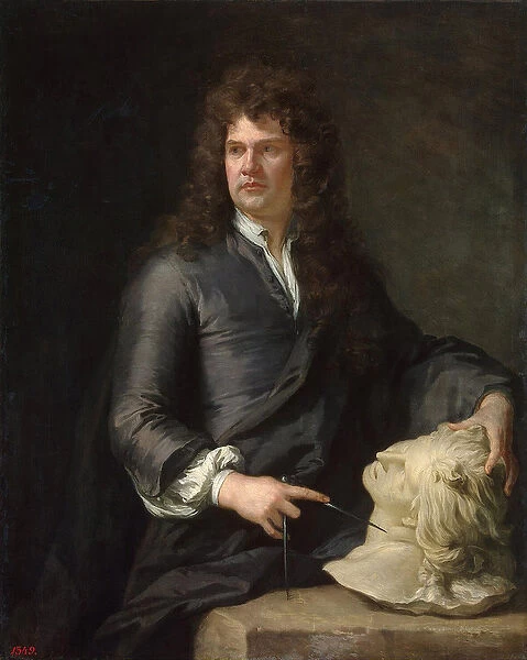Grinling Gibbons, c. 1690 (oil on canvas)
