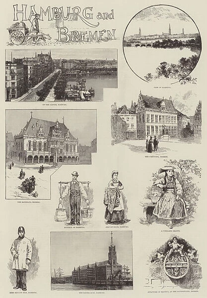 Hamburg and Bremen (engraving)