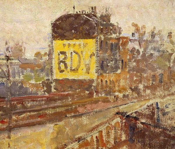Hampstead Road (B. D. V. ), London, c. 1910-11 (oil on canvas)