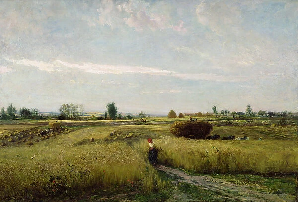 The Harvest, 1851 (oil on canvas)