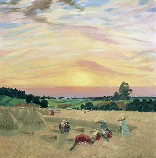 The Harvest, 1914 (oil on canvas)