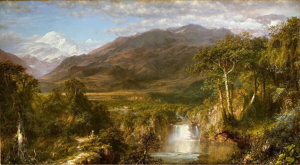 Heart of the Andes, 1859 (oil on canvas)