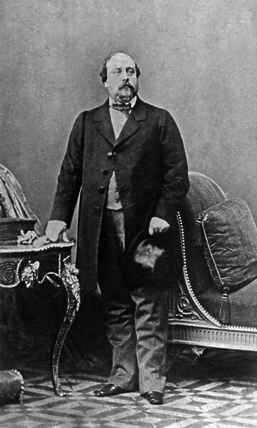 Henri of Artois (1820-1883) duke of Bordeaux, count of Chambord, grandson of French king CharlesX, he must succeed him but was replaced by LouisPhilippe, photo by Angerer in Vienne