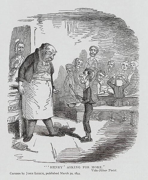 'Henry' asking for More (engraving)
