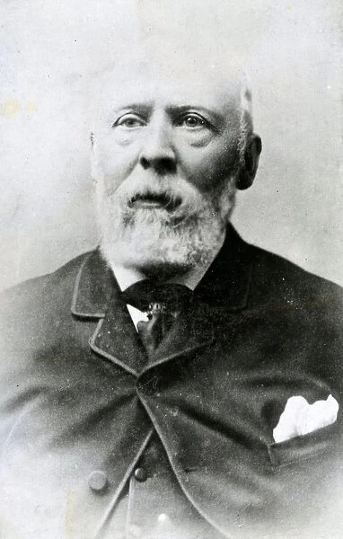 Henry Wallis (1830-1916) (b  /  w photo)