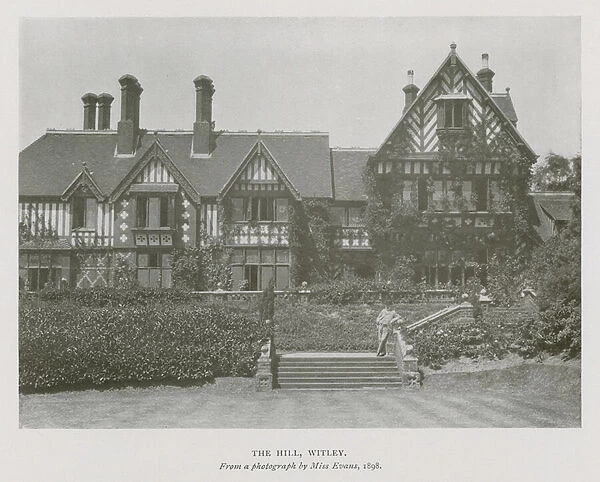 The Hill, Witley, Surrey, 1898 (b  /  w photo)