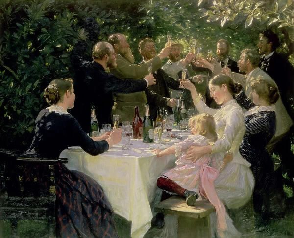 Hip Hip Hurrah! Artists Party at Skagen, 1888