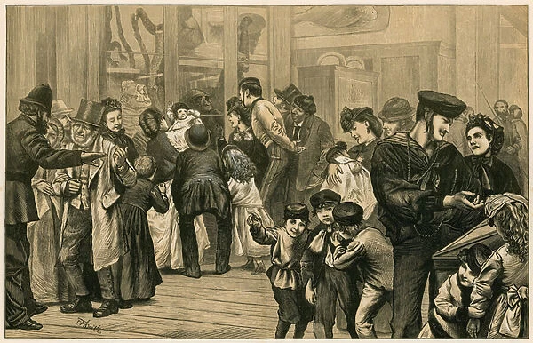 Holiday Time in the British Museum (engraving)