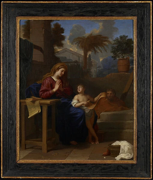 The Holy Family in Egypt, c. 1660 (oil on canvas)