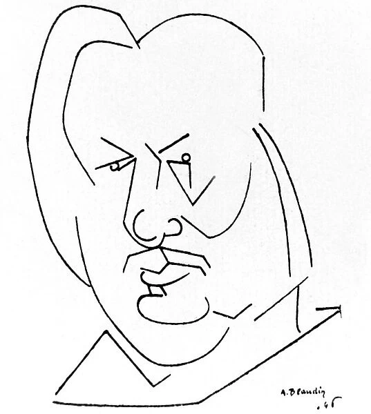 Honore de Balzac, 1946 (drawing)