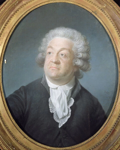 Honore Gabriel Riqueti (1749-91) Count of Mirabeau, 1789 (pastel on paper)