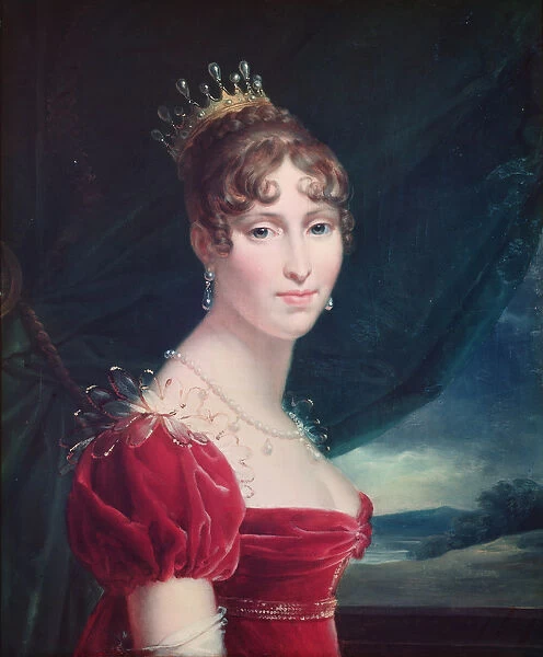 Hortense de Beauharnais (oil on canvas)