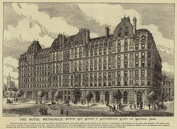 The Hotel Metropole (engraving)