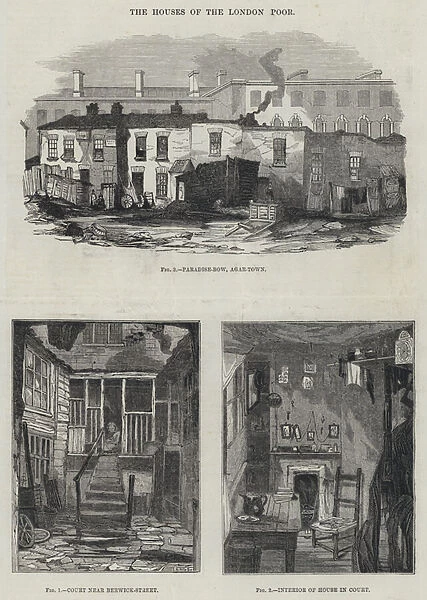 The Houses of the London Poor (engraving)