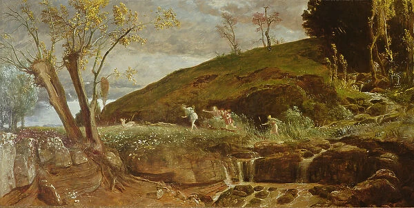 The Hunt of Diana, 1896 (oil on canvas)