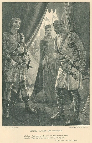 Illustration for King John (engraving)