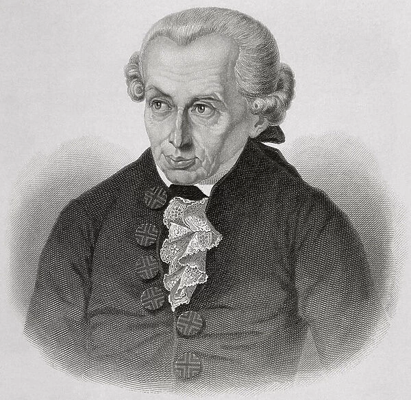 Immanuel Kant (Konigsberg, Prussia, 1724-Konigsberg, 1804)