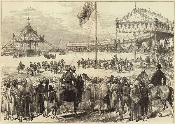 The Imperial Durbar at Delhi (engraving)