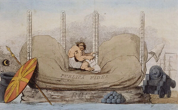 The Incubus 1784 (hand-coloured etching)