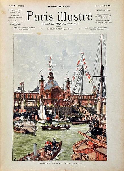 THE INTERNATIONAL MARINE EXHIBITION OF THE HAVRE in 1887