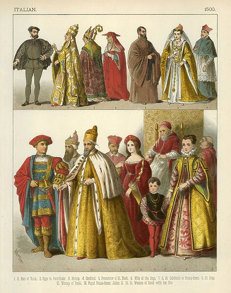 Italian Costume 1500