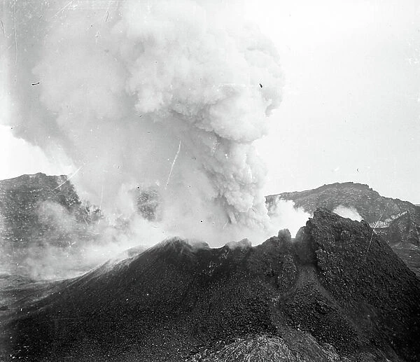 Italy, Sicily, Etna: Eruption of Etna of 1923