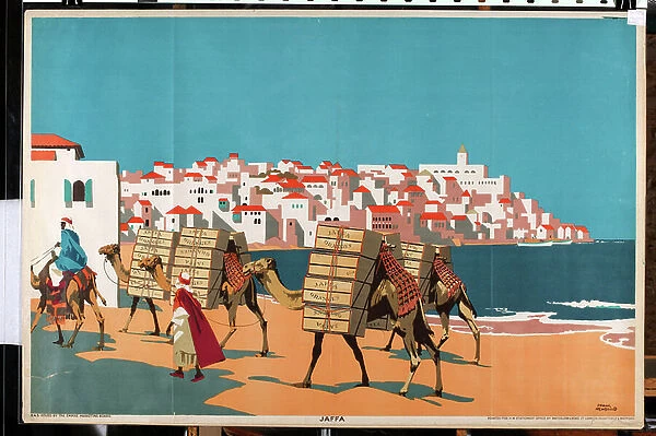 Jaffa, from the series Buy Jaffa Oranges (colour litho)