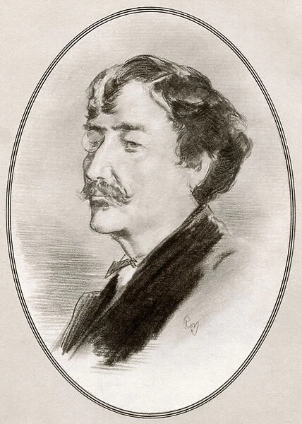 James Abbott McNeill Whistler, from Living Biographies of Great Painters