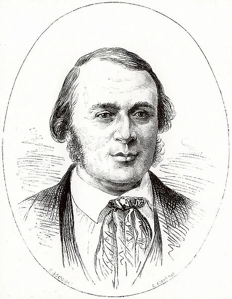 (Jean ) Louis (Rodolphe) Agassiz (1807-1873)