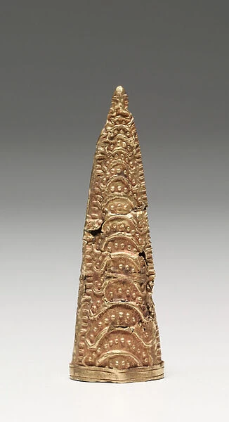 Jewelry, 1800s (cast gold, hammered) (see also 491183)