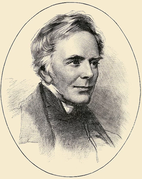 John Keble (1792-1866) (engraving)