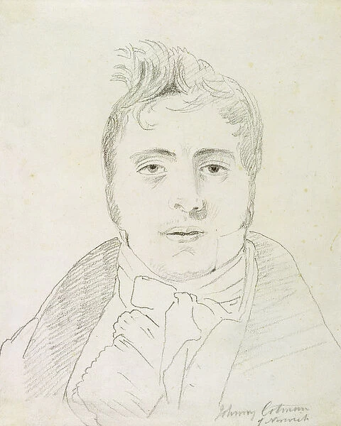 John Sell Cotman (1782-1842), 1810 (graphite on paper)