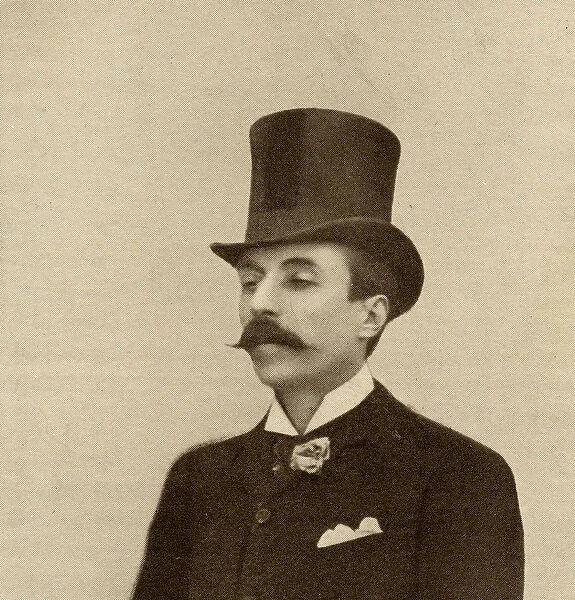Jose Maria de Eca de Queiroz (1845-1900) (litho)