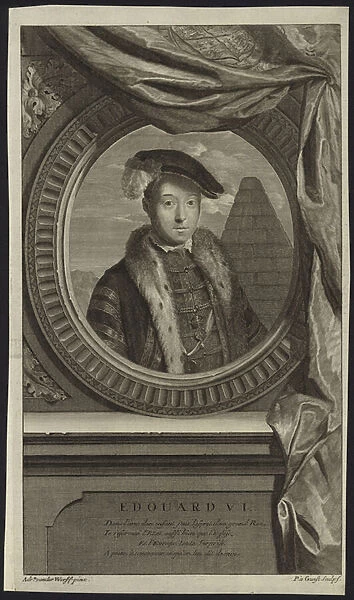 King Edward VI of England and Ireland (engraving)