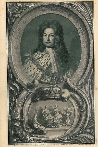 King George I (engraving)