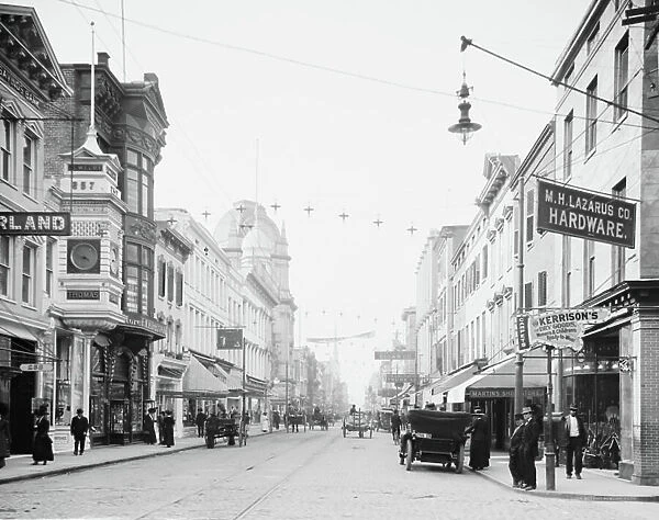 King Street Business Center Charleston, South Carolina 1915 (photo)