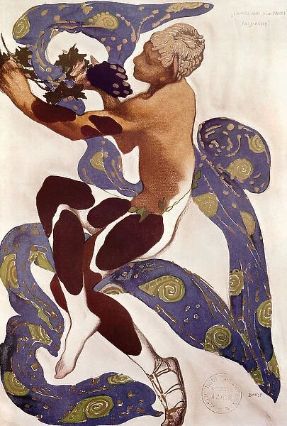 L Apres Midi d un Faune, costume design for Nijinsky (1890-1950)