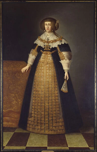 L archiduchesse Cecile Renee d Autriche - Portrait of Archduchess Cecilia Renata
