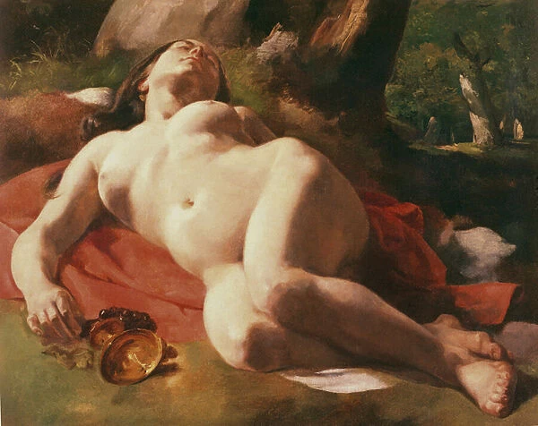La Bacchante, c. 1844-47 (oil on canvas)